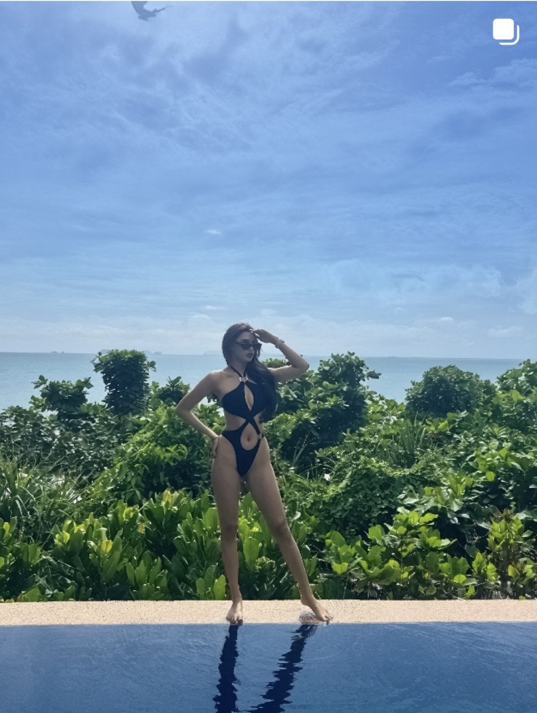A recent tropical look from Tali